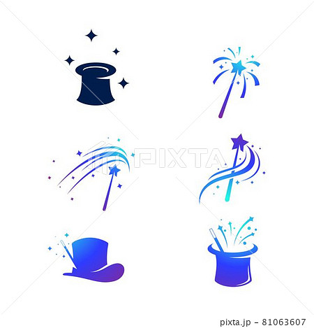 Magic element Vector icon illustration Magic element Vector icon illustration 81063607