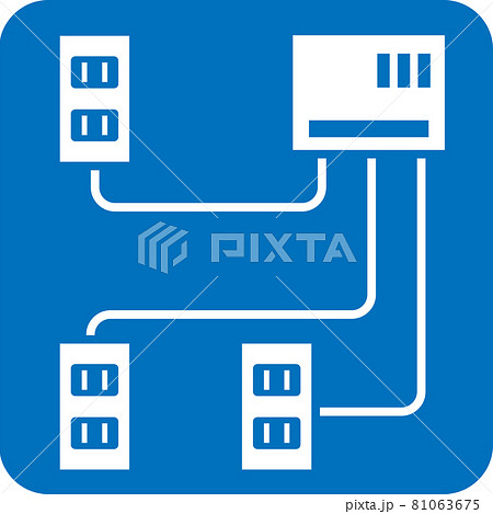 電気配線のピクトグラム 電気配線のピクトグラム 81063675