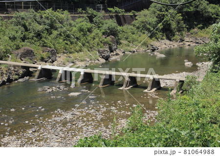 愛媛県松野町 葛川沈下橋 愛媛県松野町 葛川沈下橋 81064988