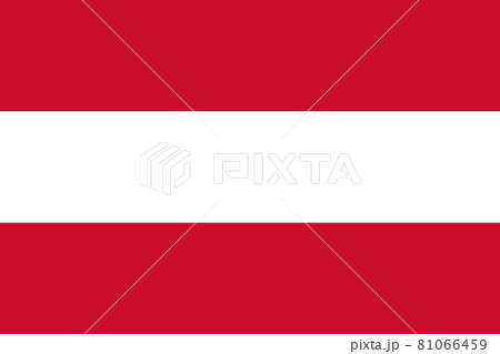 National flag of Austria original size and colors vector illustration, flagge osterreichs nation of Austria, Austrian flag, Austrian triband originated Babenberg dynasty, Flag of Republic of Austria