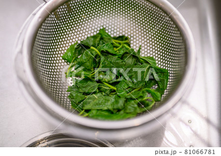 茹でた野菜 茹でた野菜 81066781
