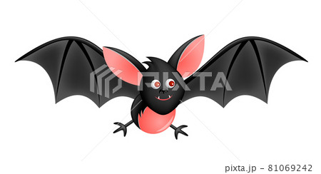 Cute cartoon cat character. Happy halloween day. Vector illustration. 81069242