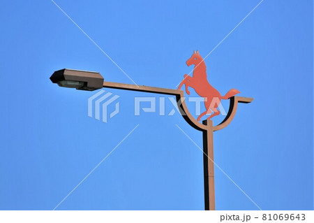 サラブレッド銀座の街灯(北海道新冠町) サラブレッド銀座の街灯(北海道新冠町) 81069643