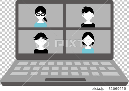 [Laptop] Remote work simple 81069656