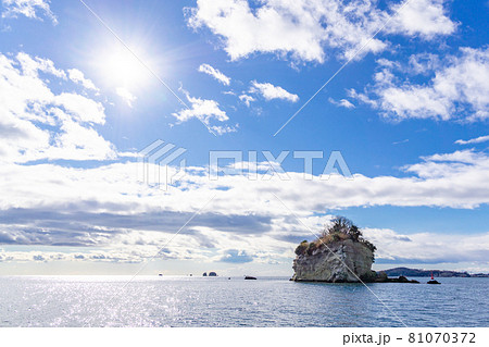松島島巡り観光船 遊覧船 松島湾 海 松島島巡り観光船 遊覧船 松島湾 海 81070372