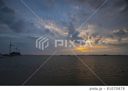 日没 海 空 81070878