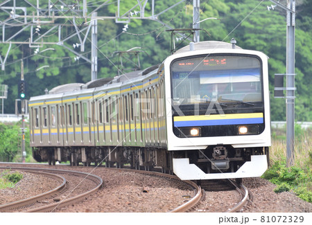 総武本線　物井－佐倉　JR東日本　209系2100番台　C602編成（幕張） 81072329