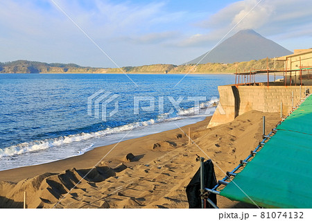 【鹿児島県】砂蒸し風呂と開聞岳 【鹿児島県】砂蒸し風呂と開聞岳 81074132