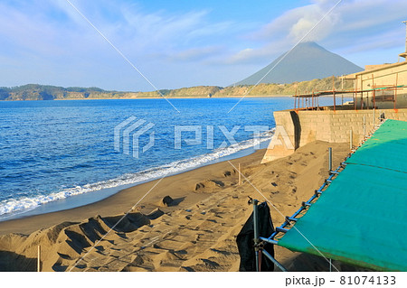 【鹿児島県】砂蒸し風呂と開聞岳 81074133