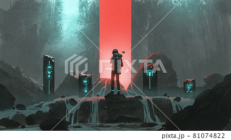 the ancient altar in the cave the ancient altar in the cave 81074822