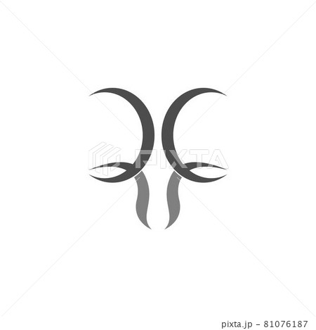 Goat icon logo vector design template 81076187