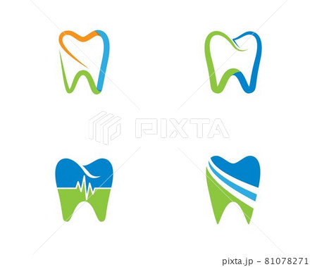 Dental logo template 81078271