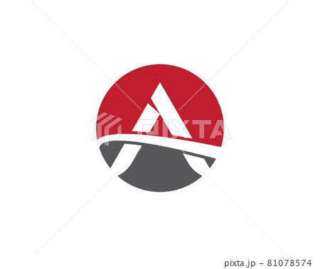 A letter logo vector icon 81078574