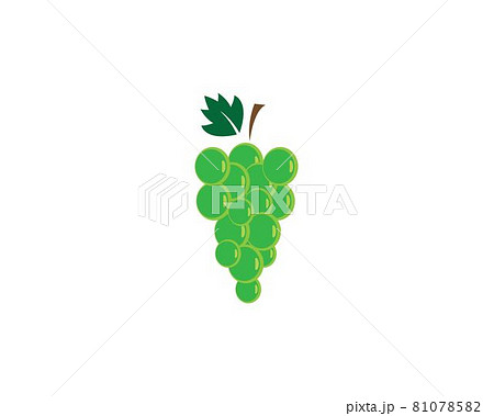 Grape logo template 81078582
