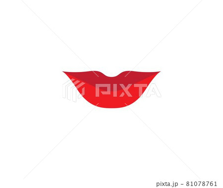 Lips logo template 81078761