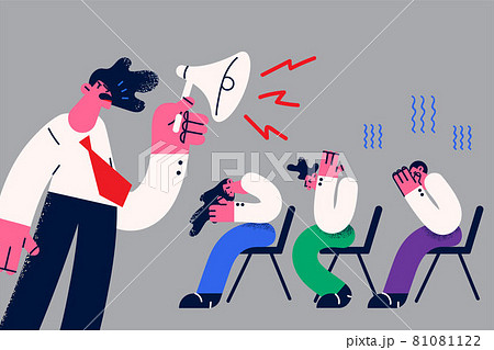 Loudness, speaker and shouting concept. Loudness, speaker and shouting concept. 81081122