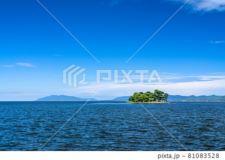 《島根県》夏の宍道湖・嫁ヶ島 81083528