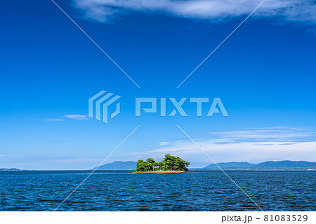 《島根県》夏の宍道湖・嫁ヶ島 《島根県》夏の宍道湖・嫁ヶ島 81083529