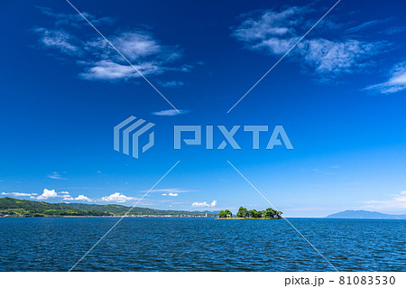 《島根県》夏の宍道湖・嫁ヶ島 81083530