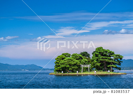《島根県》夏の宍道湖・嫁ヶ島 81083537