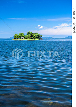 《島根県》夏の宍道湖・嫁ヶ島 81083539