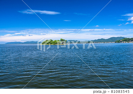《島根県》夏の宍道湖・嫁ヶ島 81083545
