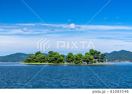 《島根県》夏の宍道湖・嫁ヶ島 81083546