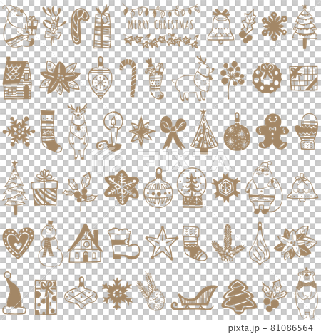 聖誕節插圖材料集 聖誕節插圖材料集 81086564