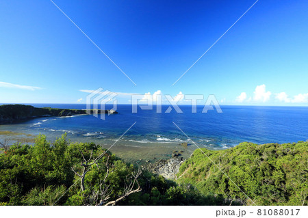 沖縄本島最北端 辺戸岬 沖縄本島最北端 辺戸岬 81088017