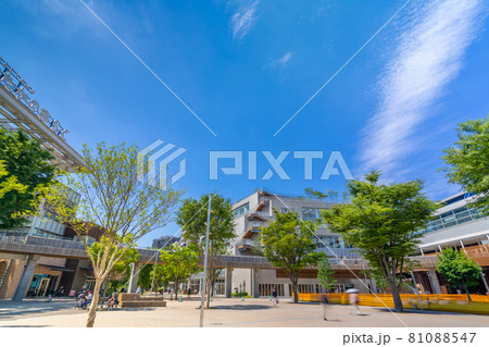 流山おおたかの森S.C 森のまち 新緑 青空 流山おおたかの森S.C 森のまち 新緑 青空 81088547