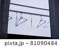 ハンガー　物干し　物干し竿　曇り　寂しい　寂しげ 81090484