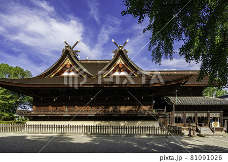 吉備津神社 本殿・拝殿 岡山県岡山市 吉備津神社 本殿・拝殿 岡山県岡山市 81091026
