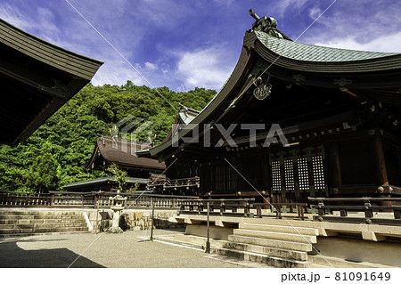 吉備津彦神社　祭文殿　岡山県岡山市 81091649