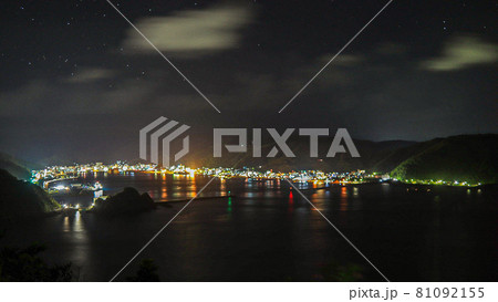 大熊展望広場から見る名瀬市街地の夜景 81092155