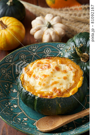 坊ちゃんかぼちゃのグラタン 81092167