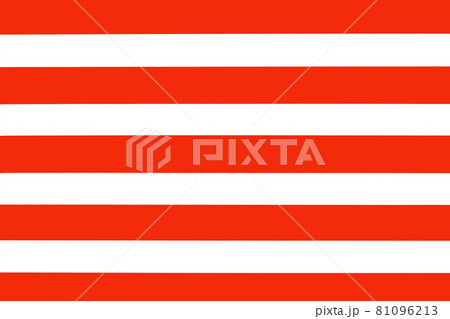 Red and white design horizontal lines, abstract striped texture background 81096213