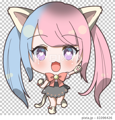 メイド猫耳の女の子 81096426