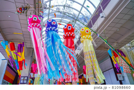 仙台七夕　七夕まつり　宮城県仙台市 81098660