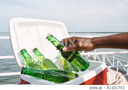 Person Taking Glass Bottle of Beer Person Taking Glass Bottle of Beer 81101701