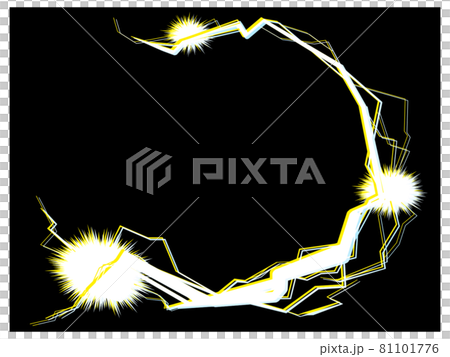 雷圈框（黑底） 81101776