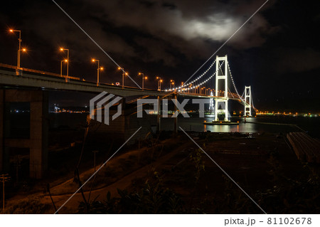 白鳥大橋展望台 - 夜景 白鳥大橋展望台 - 夜景 81102678
