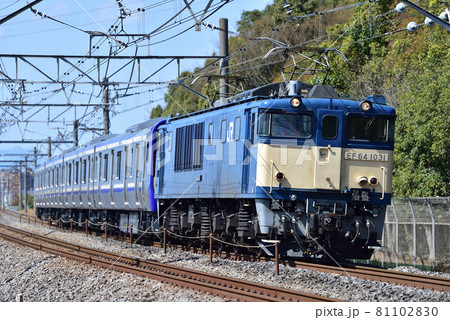 高崎線 本庄ー岡部 JR東日本 EF64-1031(長岡)+E235系1000番台 J-09(鎌倉) 高崎線 本庄ー岡部 JR東日本 EF64-1031(長岡)+E235系1000番台 J-09(鎌倉) 81102830