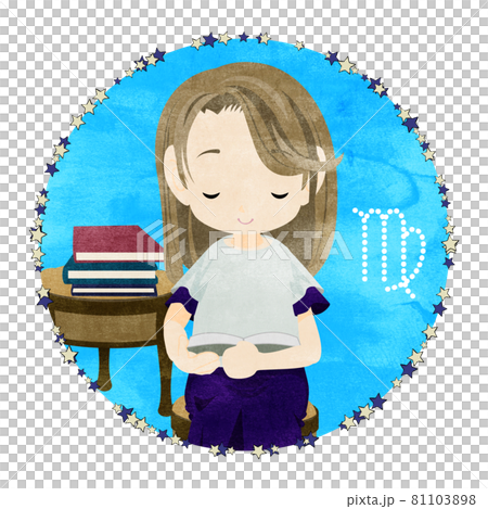 12星座處女座女孩 12星座處女座女孩 81103898