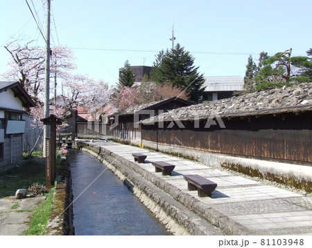 金山の町並み (山形県金山町) 金山の町並み (山形県金山町) 81103948
