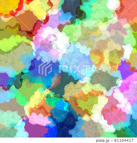 ちぎり絵風の背景 6のイラスト素材 [81104417] - PIXTA