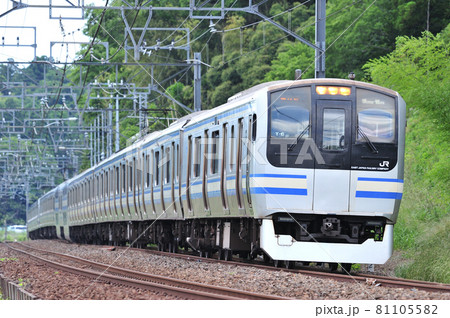 総武本線　四街道－物井　JR東日本　E217系　Y-6編成（鎌倉） 81105582