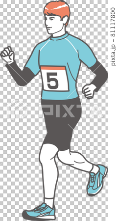 ゴールした市民ランナー. ゴールした市民ランナー. 81117800