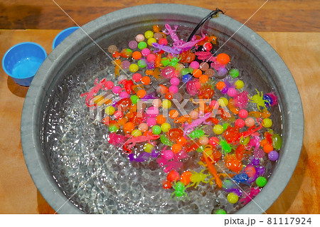 スーパーボールすくい　夏祭り 81117924