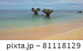 古宇利島のハート岩 81118129