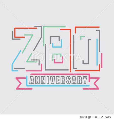 280th Years Anniversary Logo Birthday Celebration Abstract Design Vector Illustration. 280th Years Anniversary Logo Birthday Celebration Abstract Design Vector Illustration. 81121585